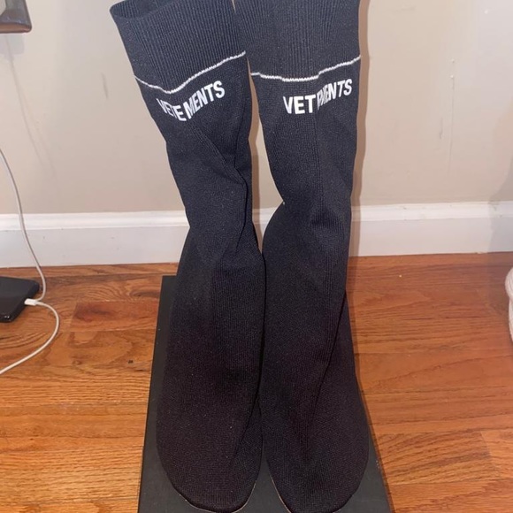 Vetements Shoes - Vetement sock ankle boots